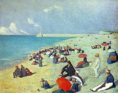 On The Beach by Leon Pourtau